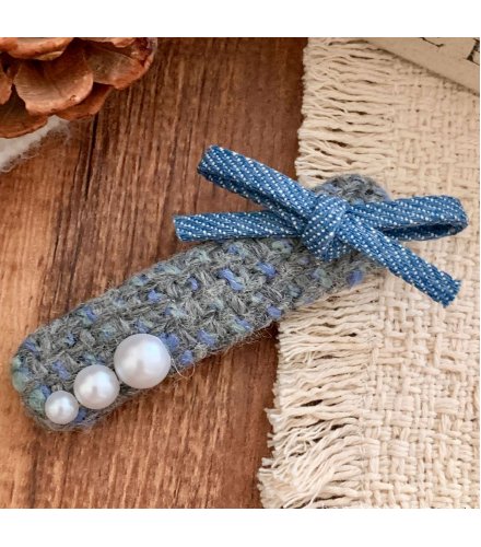 HA252 - Autumn Bow Hair Clip